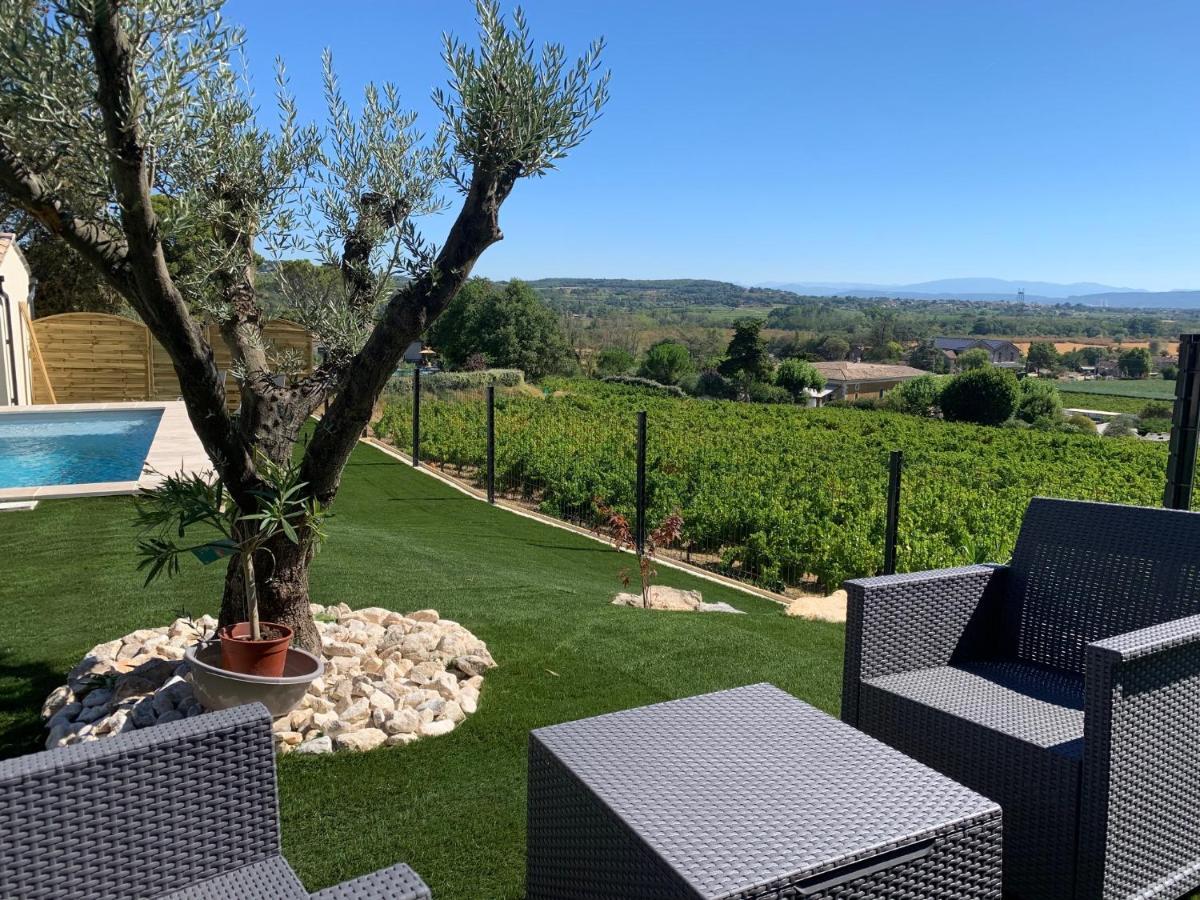 Domaine Forvent Bed & Breakfast Saint-Julien-de-Peyrolas Dış mekan fotoğraf